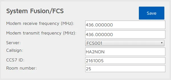 openSPOT1 FCS connector