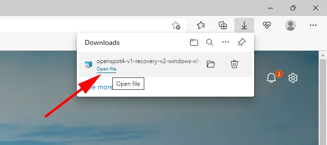 Windows Edge installation step 6